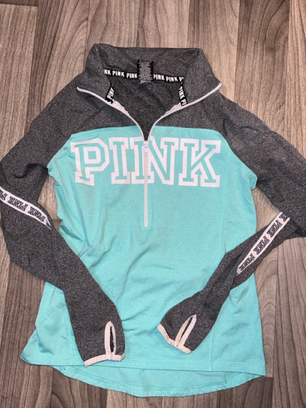 PINK Victoria's Secret Half-Zip Pullover